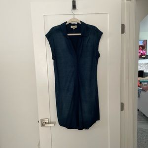 Denim shirt dress hardly worn
